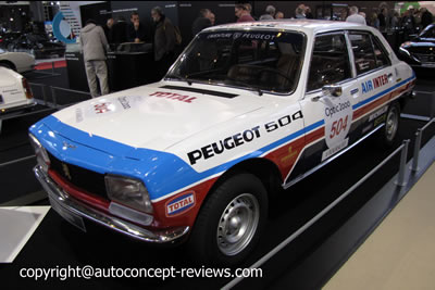 1976 Peugeot 504 Berline - Exhibit Amicale 504. 